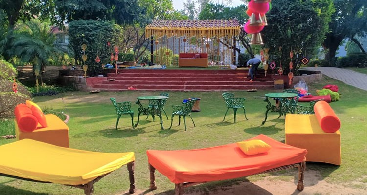 best farm house for party jodhpur
