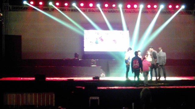 top stage and light setup jodhpur